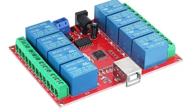 کنترل هوشمند دستگاههای برقی با ماژول رله