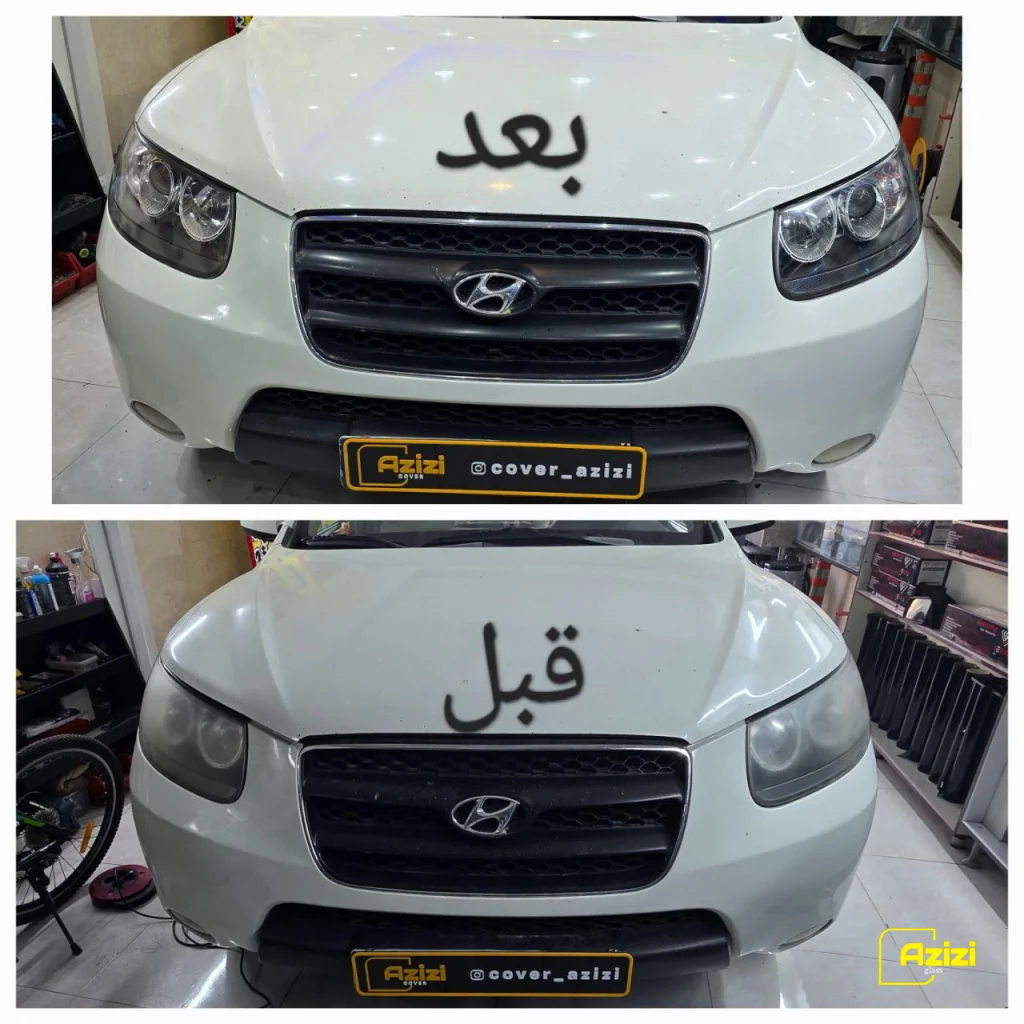 شفاف سازی چراغ اتومبیل در کرج