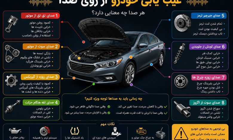 عیب یابی خودرو از روی صدا