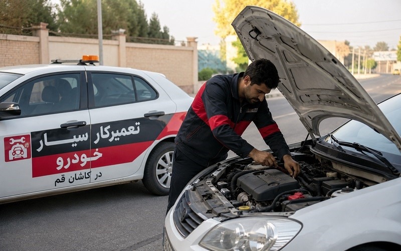 تعمیرکار خودرو سیار کاشان قم