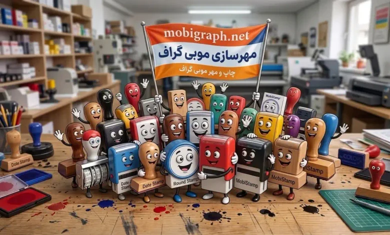 دستگاه های مهر ژلاتینی اتوماتیک و جوهر یدک موبی گراف